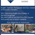 Maatskappy 1 beeld ENGLISH ACCESS GAUTENG Tefl in Sandton GP