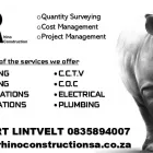 Maatskappy 12 beeld RHINO CONSTRUCTION Steel Structure Fabrications in Benoni GP
