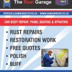 Maatskappy 1 beeld THE REAL GARAGE SAMKAR AUTO Spray in Cape Town WC