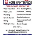 Business 1 image WM HOME MAINTENANCE Waterproofing in Cape Town WC