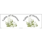 TABLE OF HONOUR